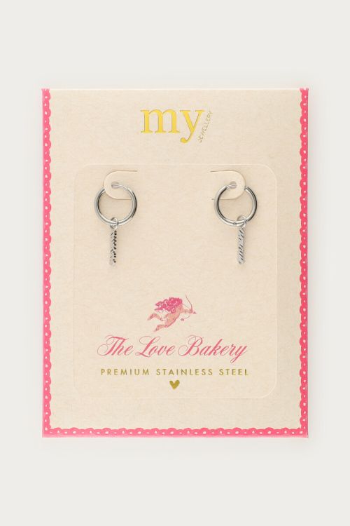 Love hoop earrings Amour | My Jewellery