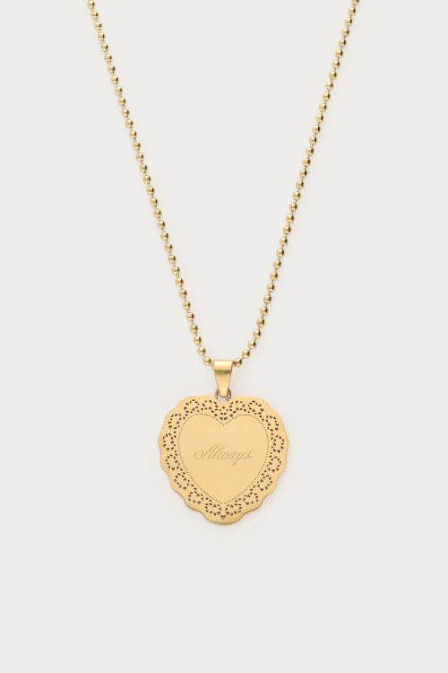Love necklace with heart "Always" | My Jewellery