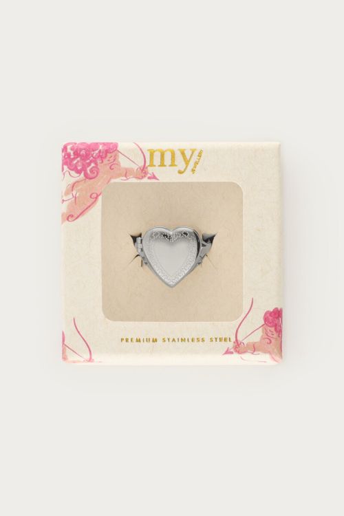 Love ring heart locket | My Jewellery