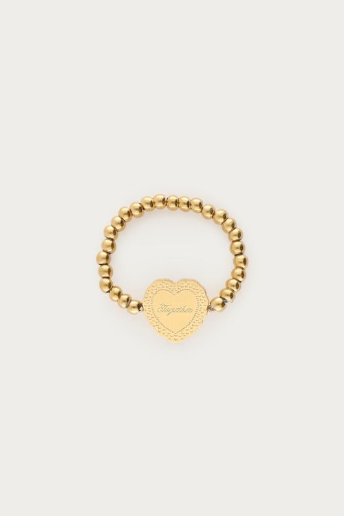 Love stretch ring heart "Together" | My Jewellery