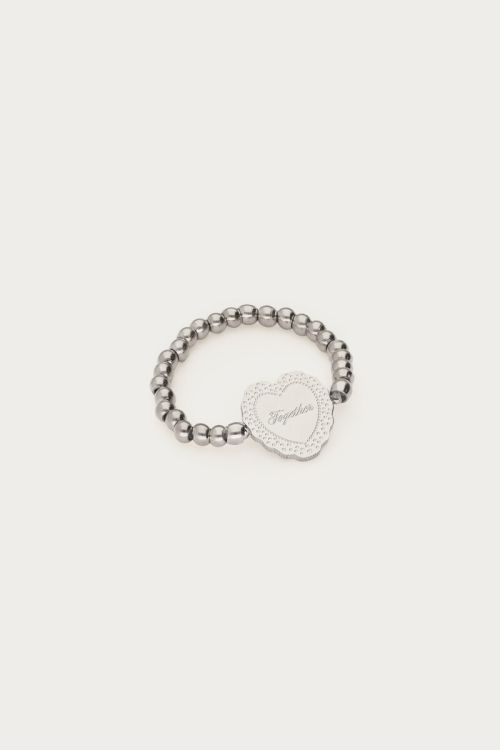 Love stretch ring heart "Together" | My Jewellery