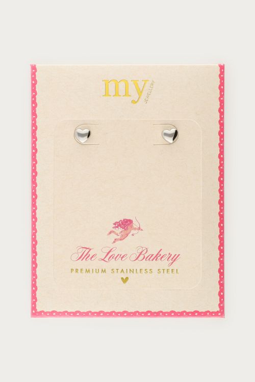 Love stud chubby heart | My Jewellery