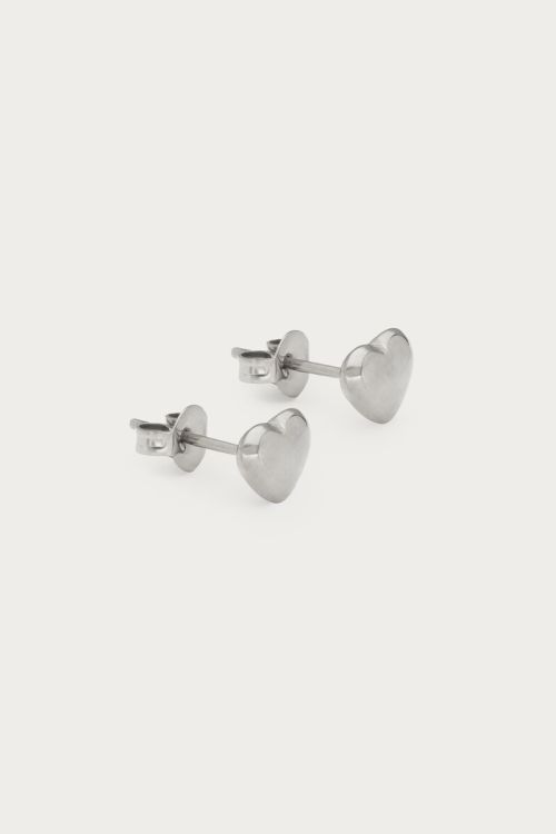 Love stud chubby heart | My Jewellery