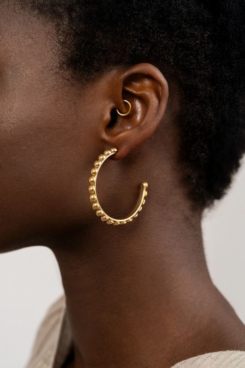 Earrings medium with dots | My Jewellery