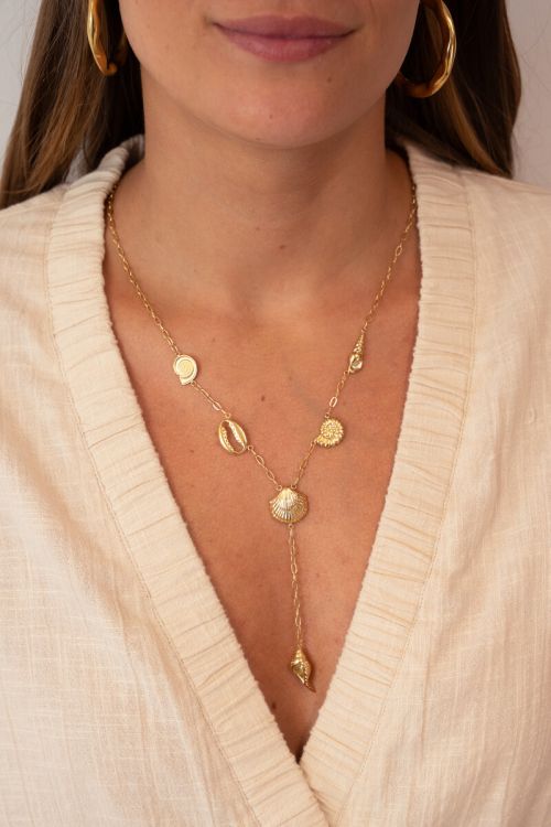 Fruit de mer charm necklace with shells | My Jewellery