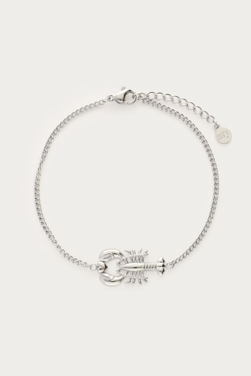 Mer minimalistische armband met kreeft