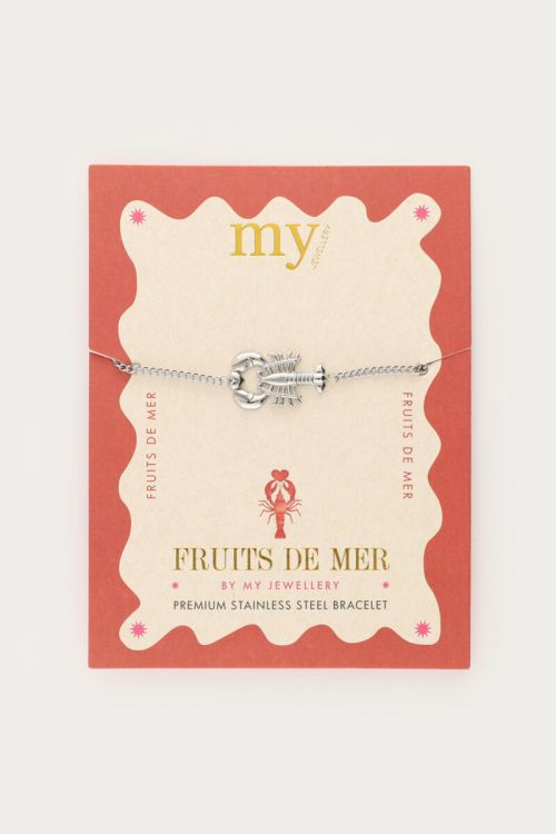 Mer minimalist bracelet with lobster | My Jewellery