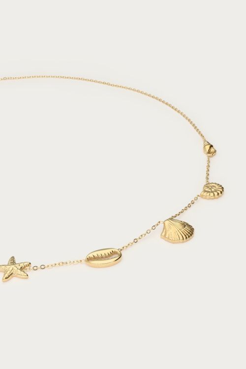 Mer minimalist necklace with shells | My Jewellery