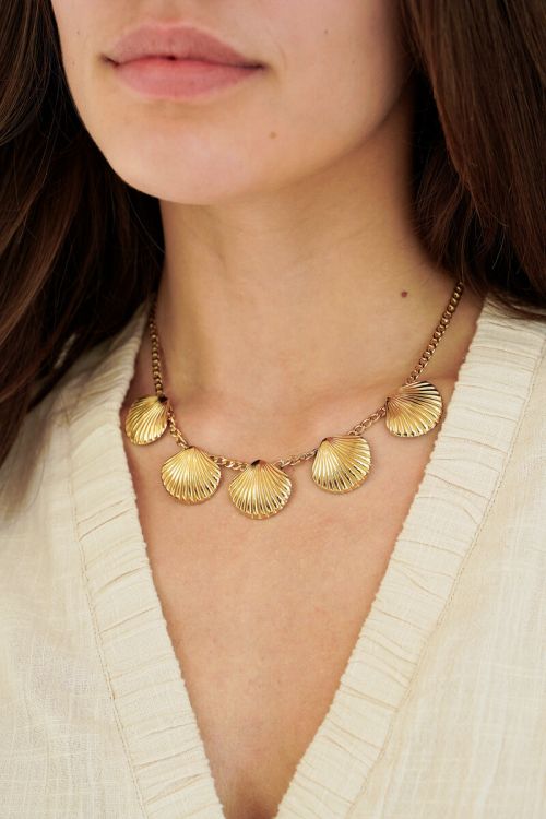 Mer necklace with five shells | My Jewellery