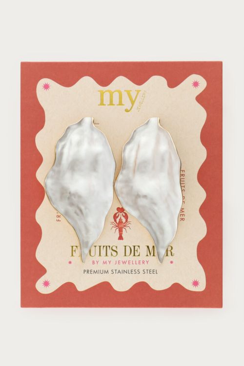 Mer oyster earrings | My Jewellery