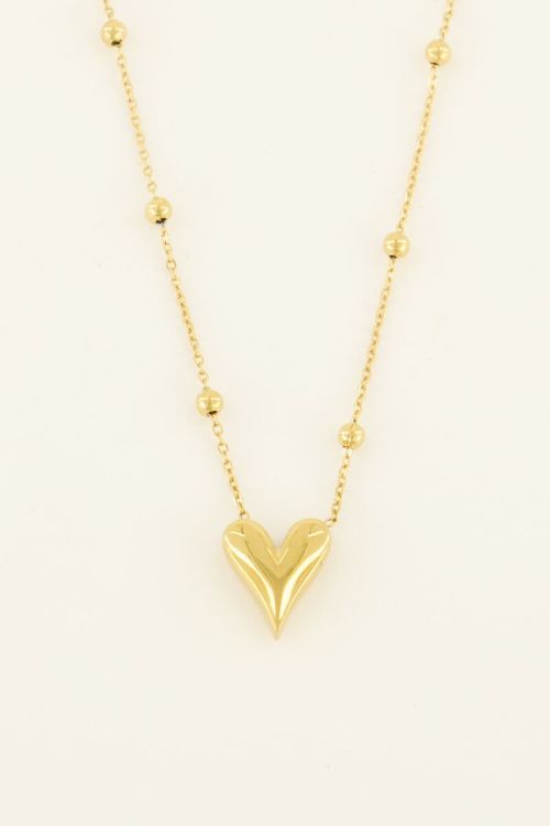 Mid-length necklace with heart | My Jewellery