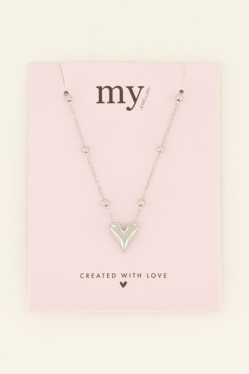 Mid-length necklace with heart | My Jewellery