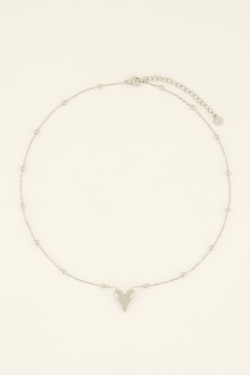 Mid-length necklace with heart | My Jewellery