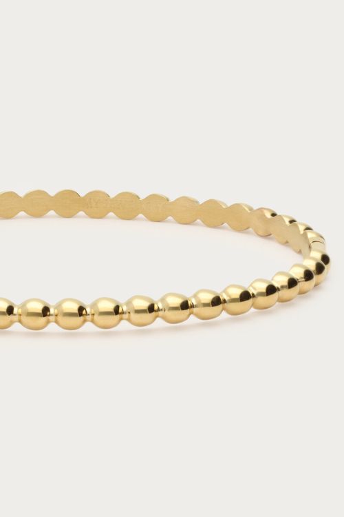 Bracelet jonc Midnight à pois