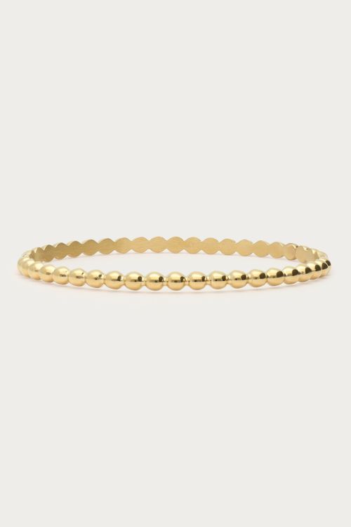 Bracelet jonc Midnight à pois