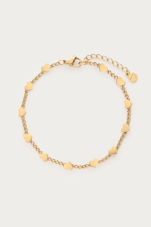 Midnight bracelet with hearts | My Jewellery