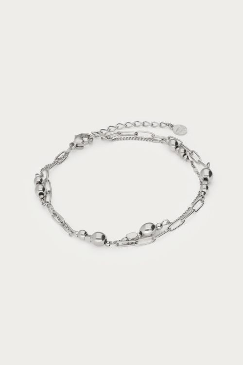Midnight double bracelet with dots | My Jewellery
