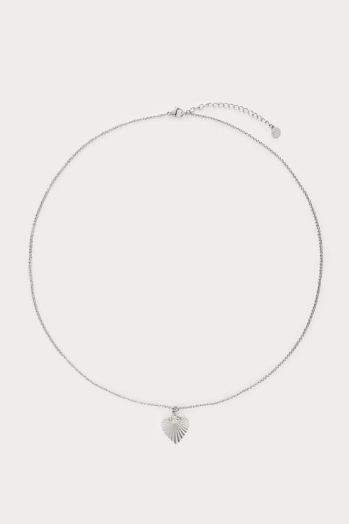 Midnight necklace striped heart | My Jewellery