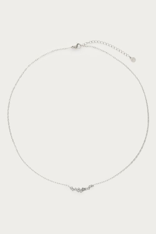 Midnight necklace with fine rhinestones | My Jewellery