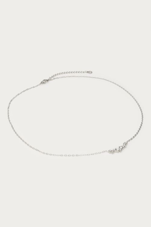 Midnight necklace with fine rhinestones | My Jewellery