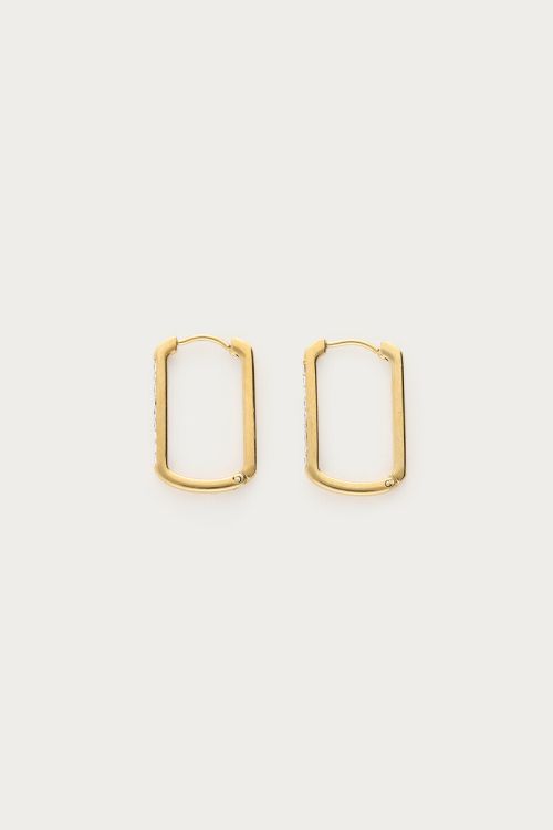 Boucles d’oreilles Midnight carrées midi