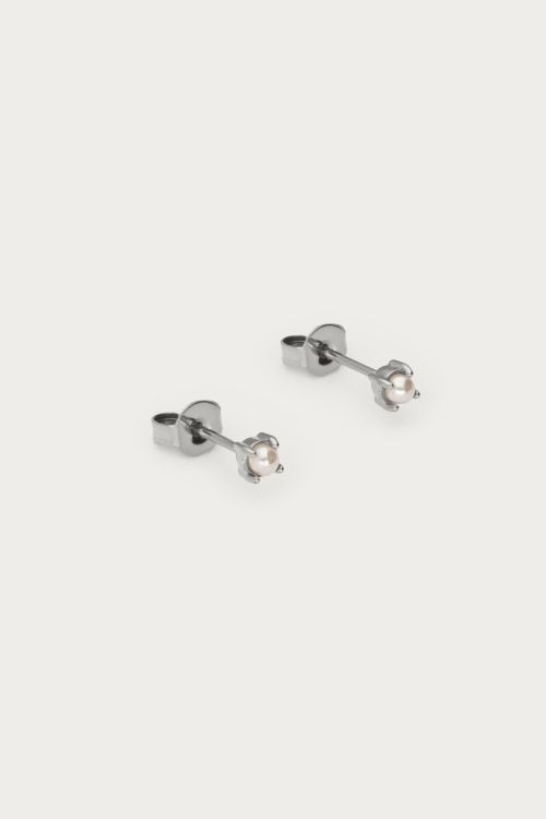 Midnight studs with faux pearls | My Jewellery