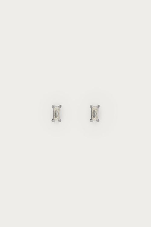 Midnight studs with square rhinestones | My Jewellery