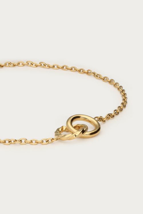 Minimalist bracelet double circle | My Jewellery