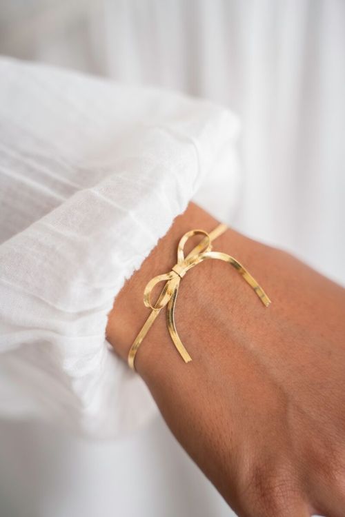 Minimalist bracelet with bow | My Jewellery