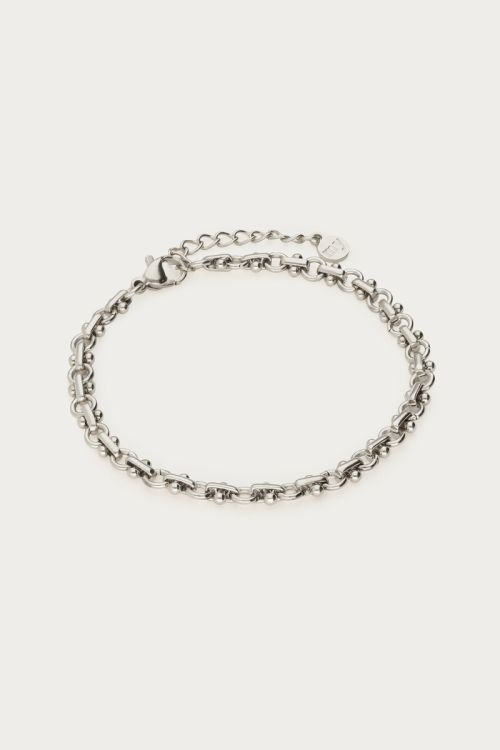 Minimalist bracelet with circle links | My Jewellery