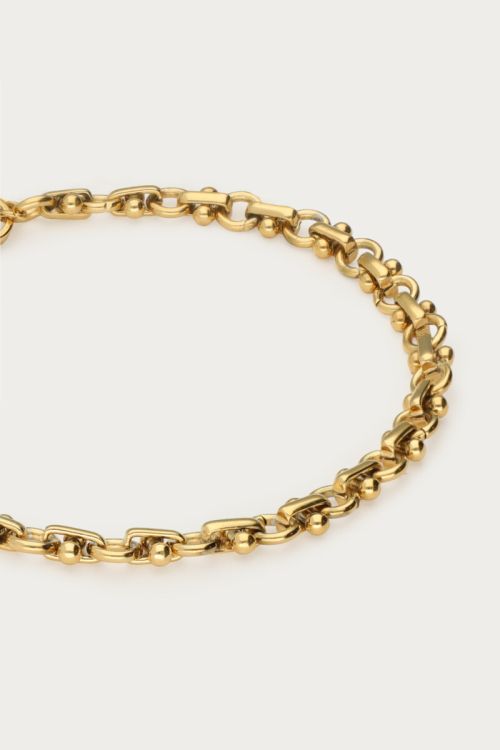 Minimalist bracelet with circle links | My Jewellery