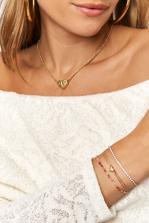 Minimalist double bracelet with birthstone | My Jewellery