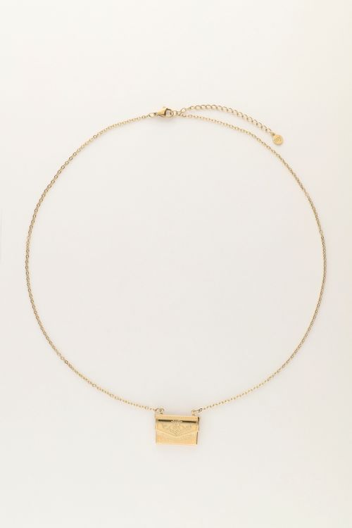 Minimalist necklace with envelope | My Jewellery