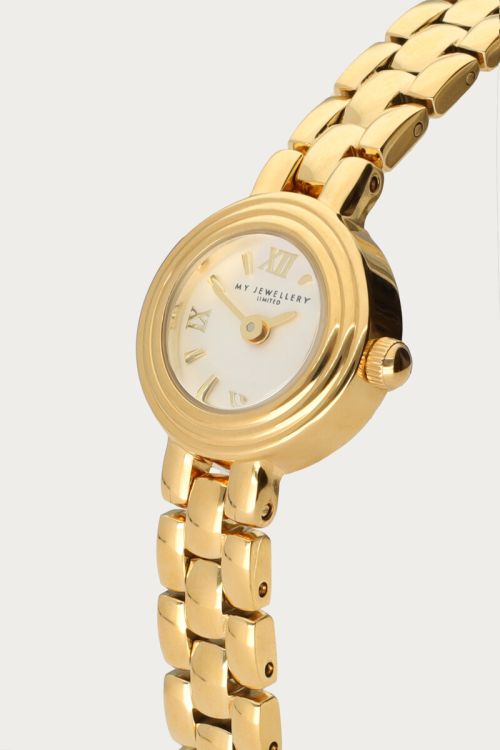 Minimalist round watch with links | My Jewellery