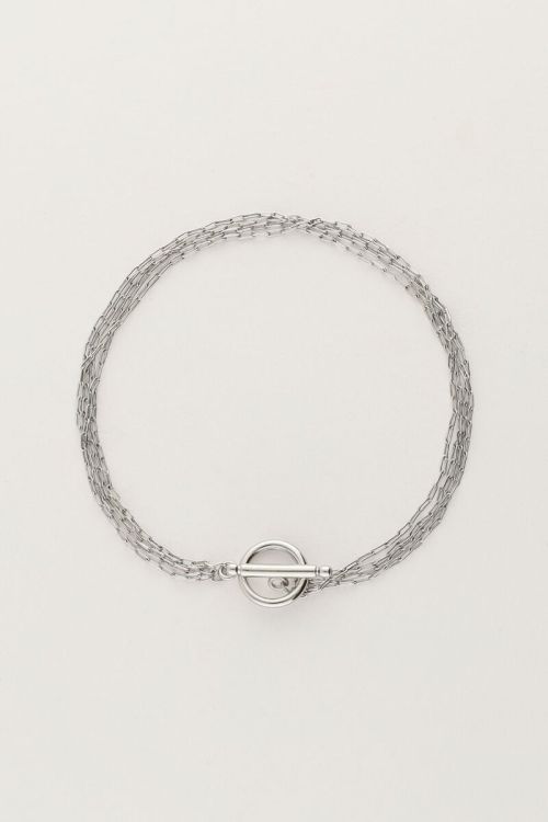 Minimalist bracelet with 4 chains and clasp | My Jewellery