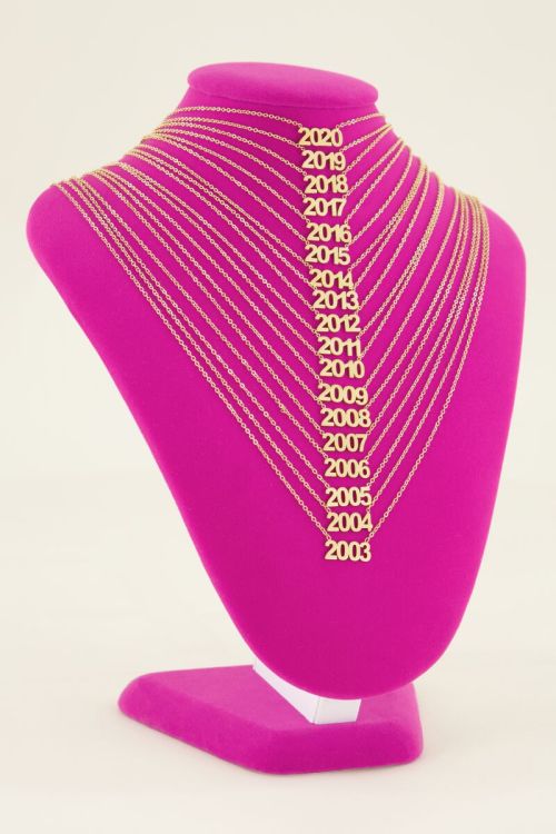 Birth year necklace | My Jewellery