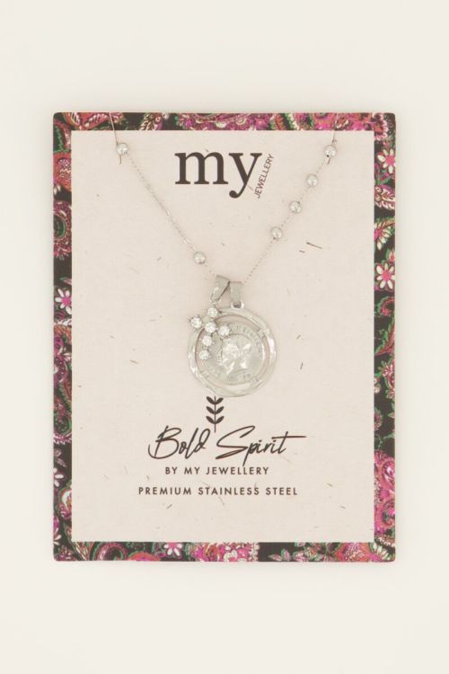 Bold Spirit ketting met munt en kruis | My Jewellery