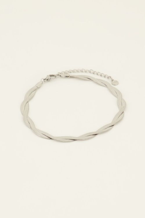 Woven chain anklet | My Jewellery
