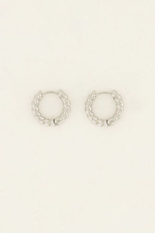 Oorring met gedraaid detail | My Jewellery
