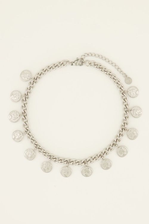 Anklet with large coins  | My Jewellery