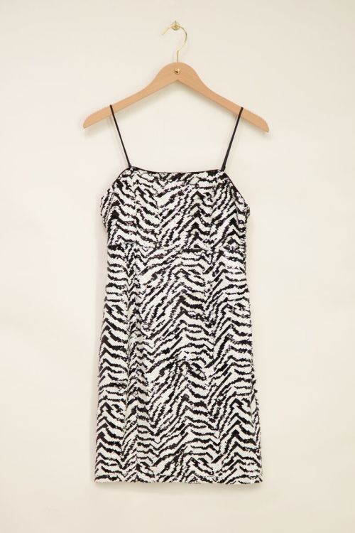 Robe zébrée h&m on sale