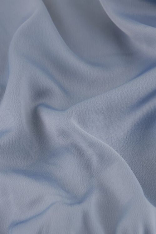 Blue satin top with knot | My Jewellery