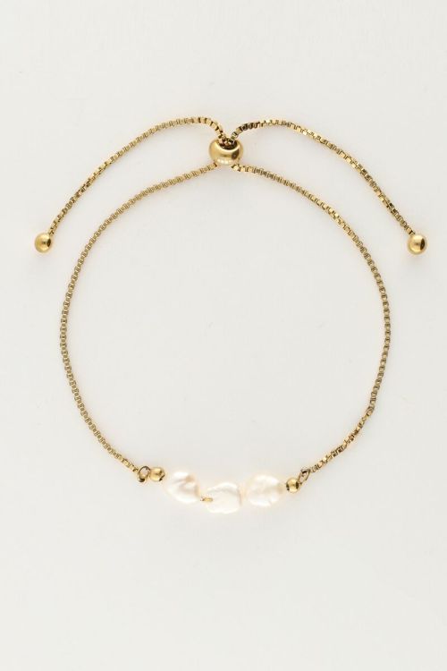 Bracelet with three pearls | My Jewellery