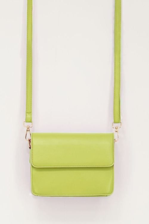 Groene leather look crossbody tas | My Jewellery 