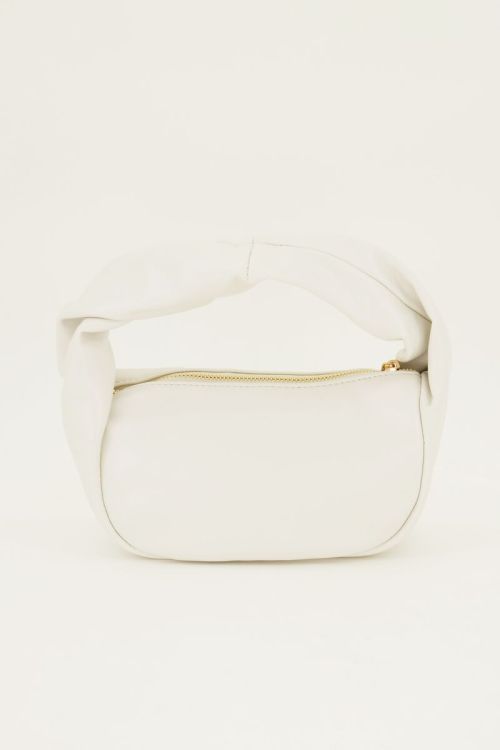 Crème leather look handtas | My Jewellery