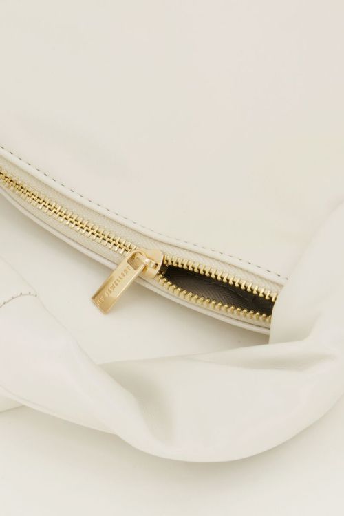Crème leather look handtas | My Jewellery