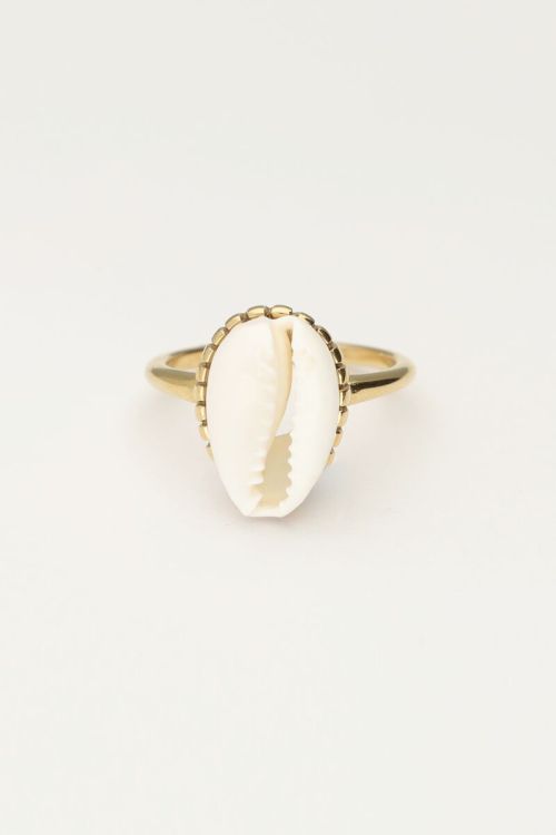 Statement ring with seashell | My Jewellery