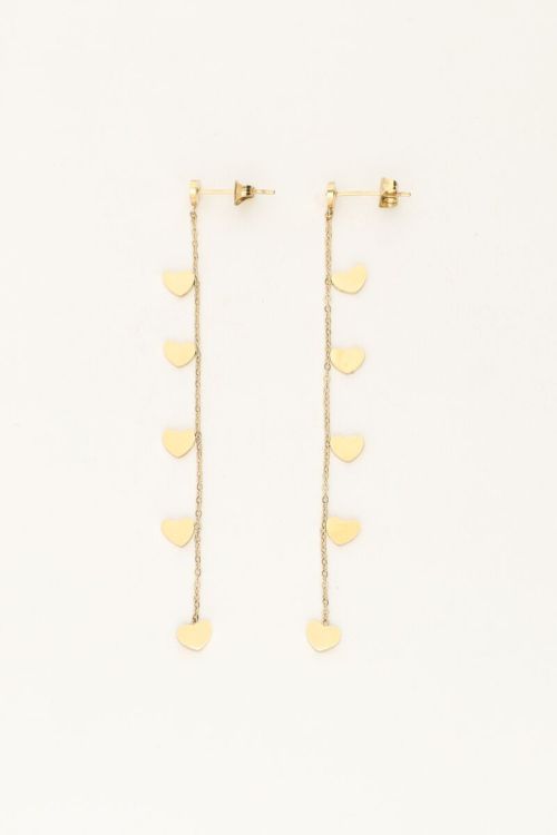 Long earrings with hearts | My Jewellery