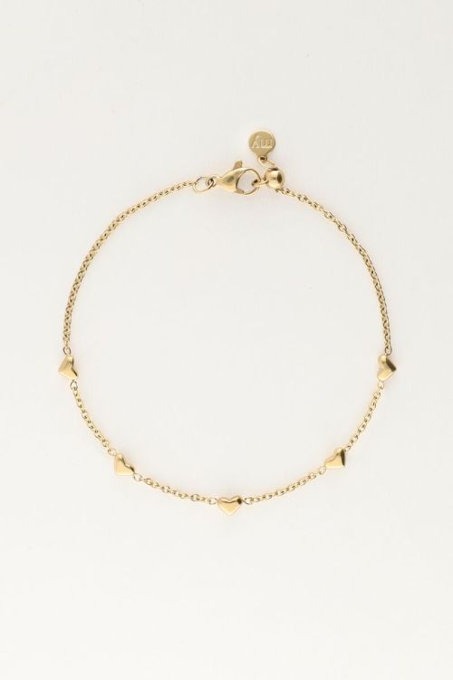 Bracelet with small hearts