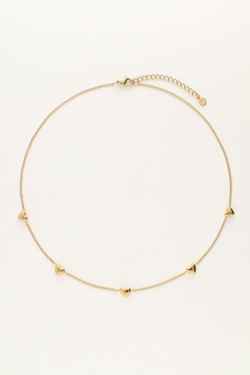 Valentine's necklace with five hearts | My Jewellery